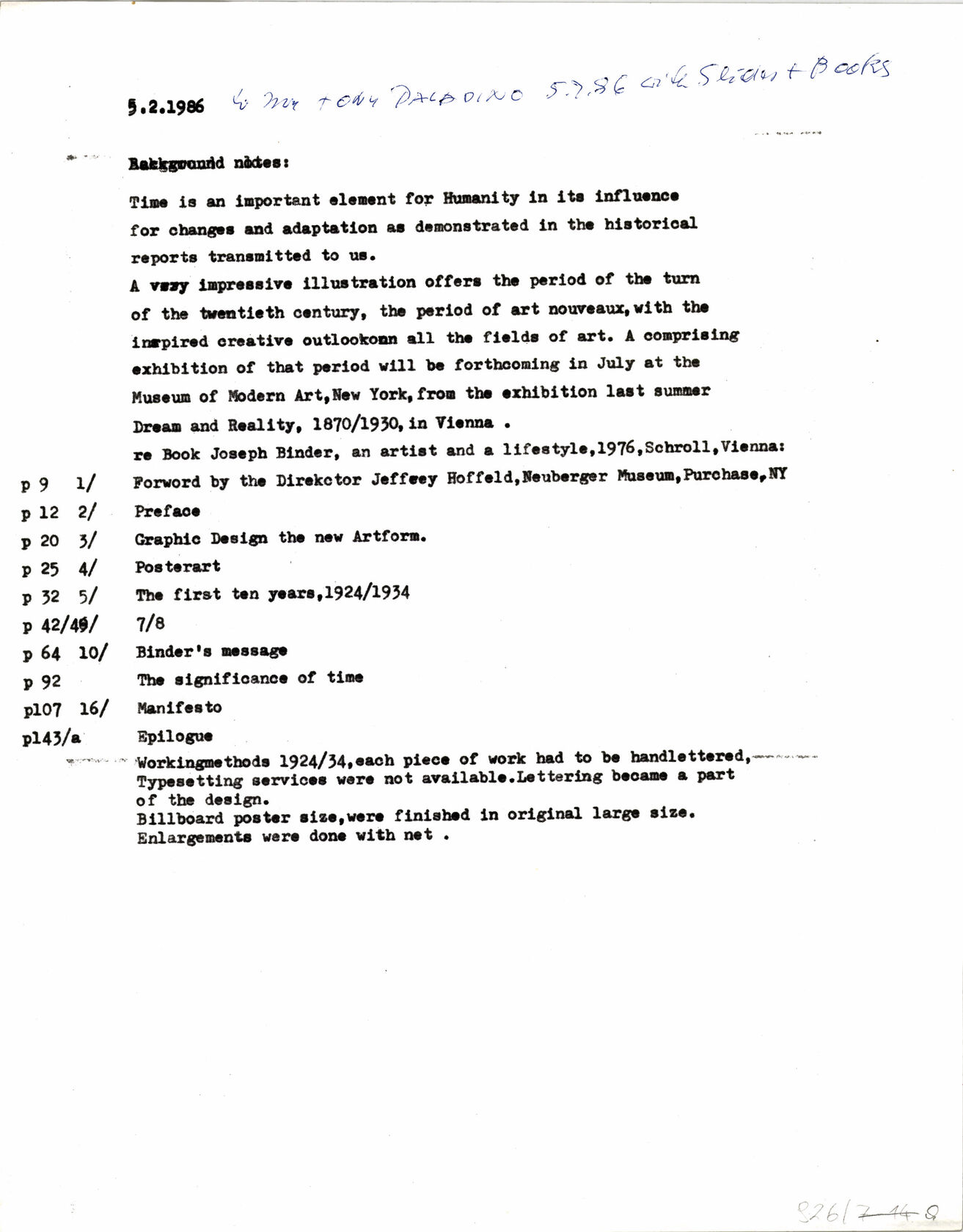 MAK, Legat Carla und Joseph Binder