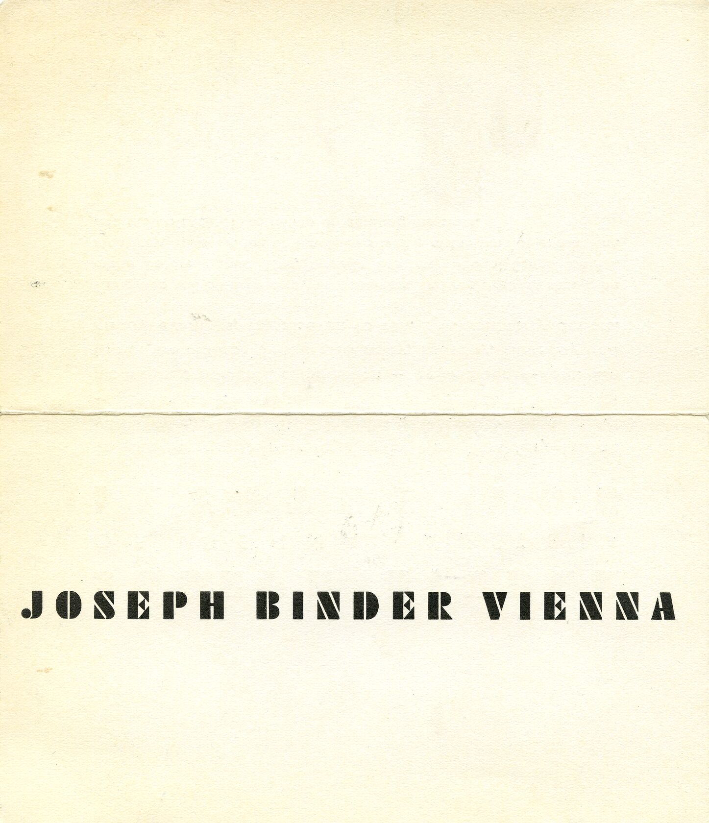 MAK, Legat Carla und Joseph Binder