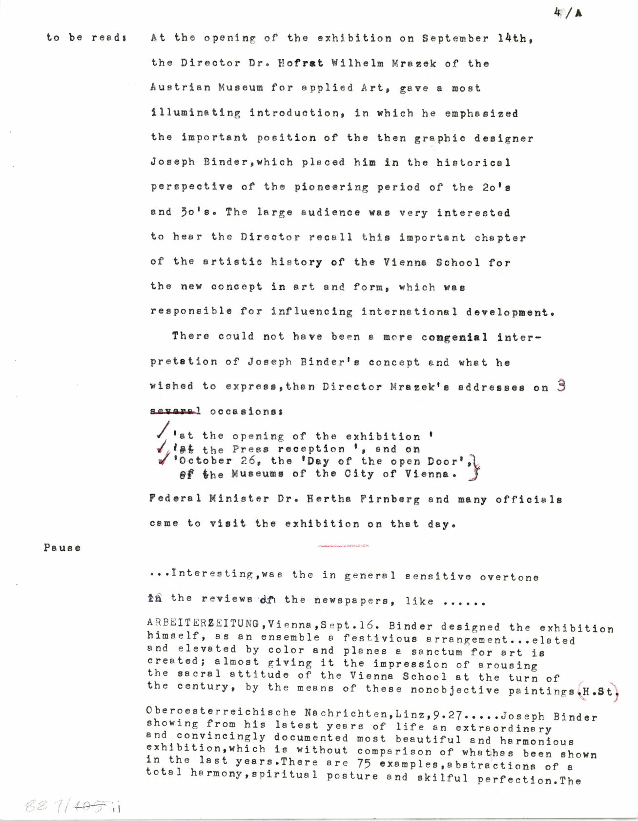 MAK, Legat Carla und Joseph Binder