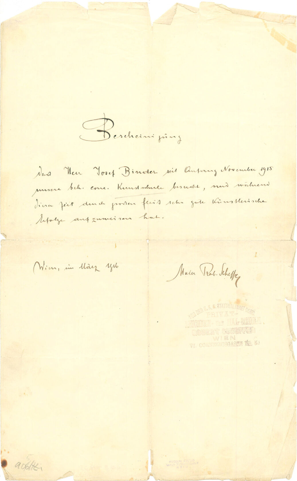 MAK, Legat Carla und Joseph Binder