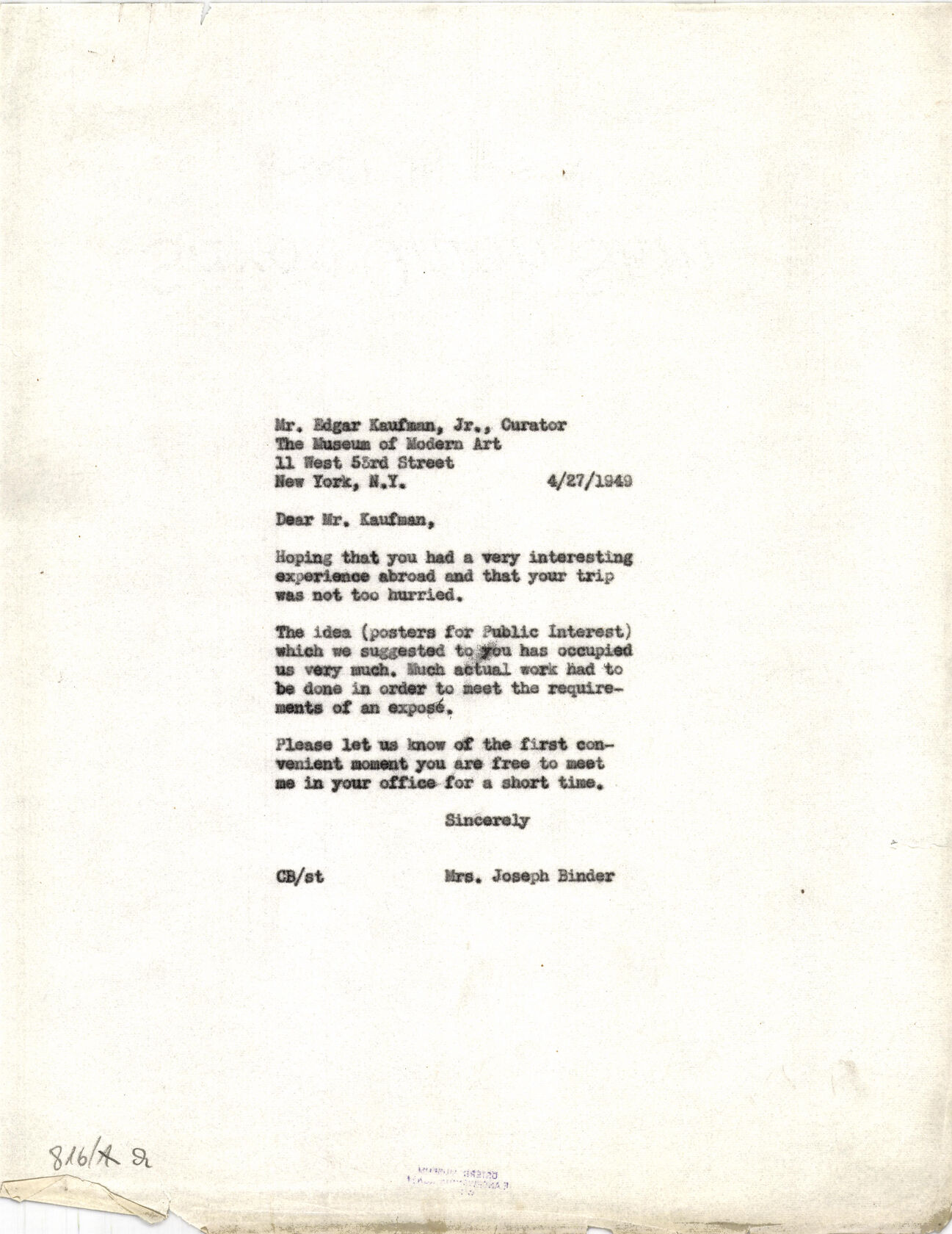 MAK, Legat Carla und Joseph Binder