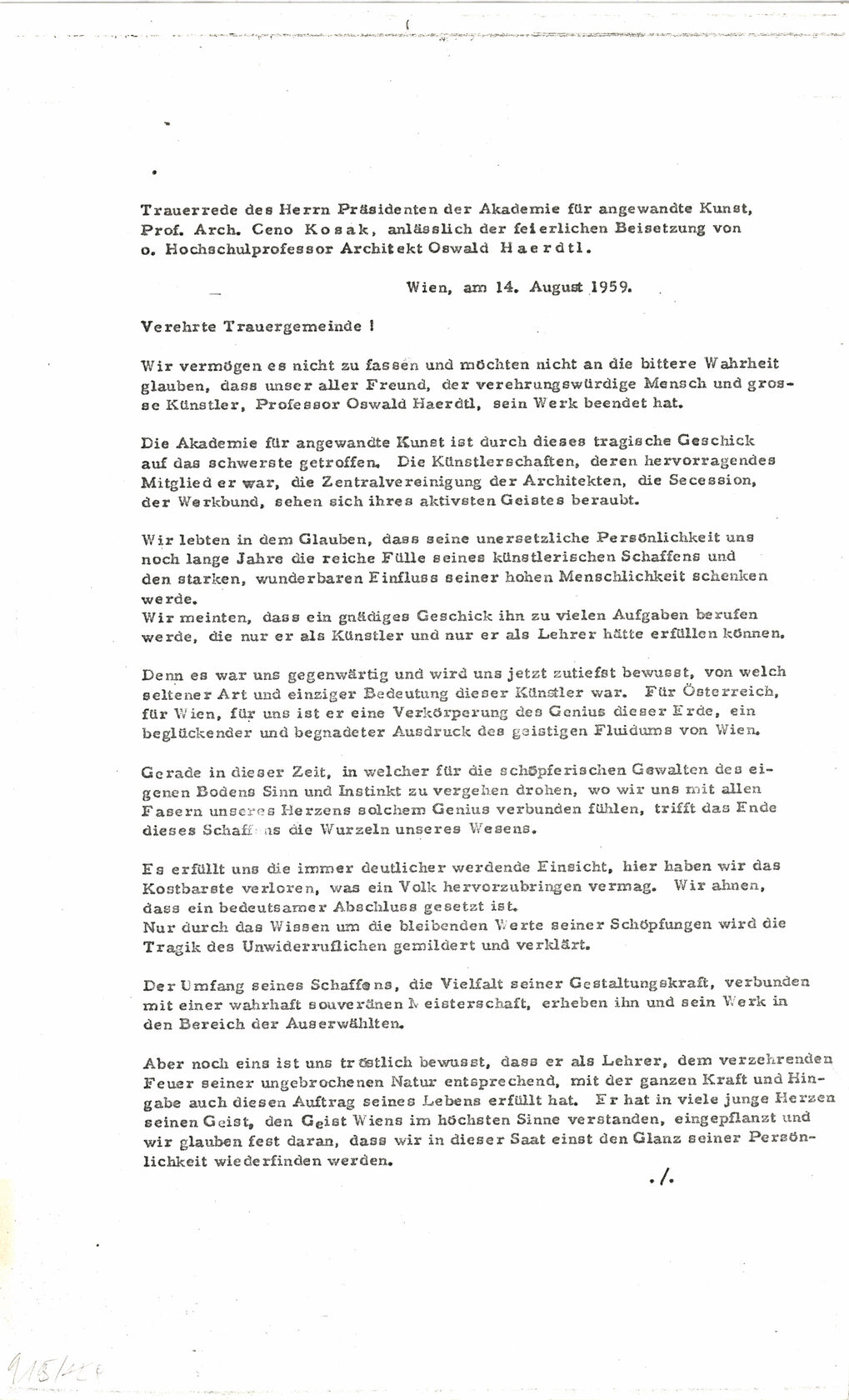 MAK, Legat Carla und Joseph Binder