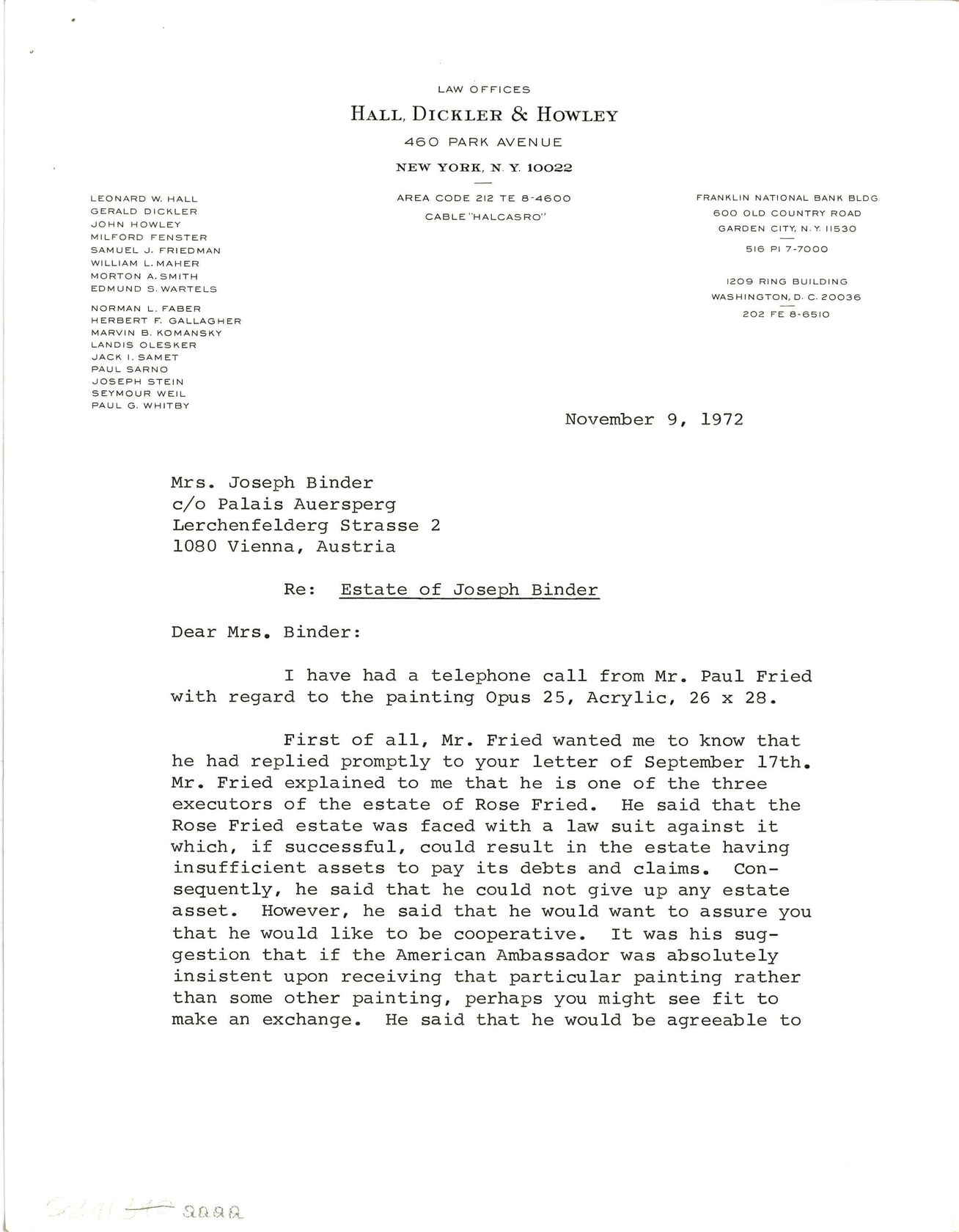 MAK, Legat Carla und Joseph Binder