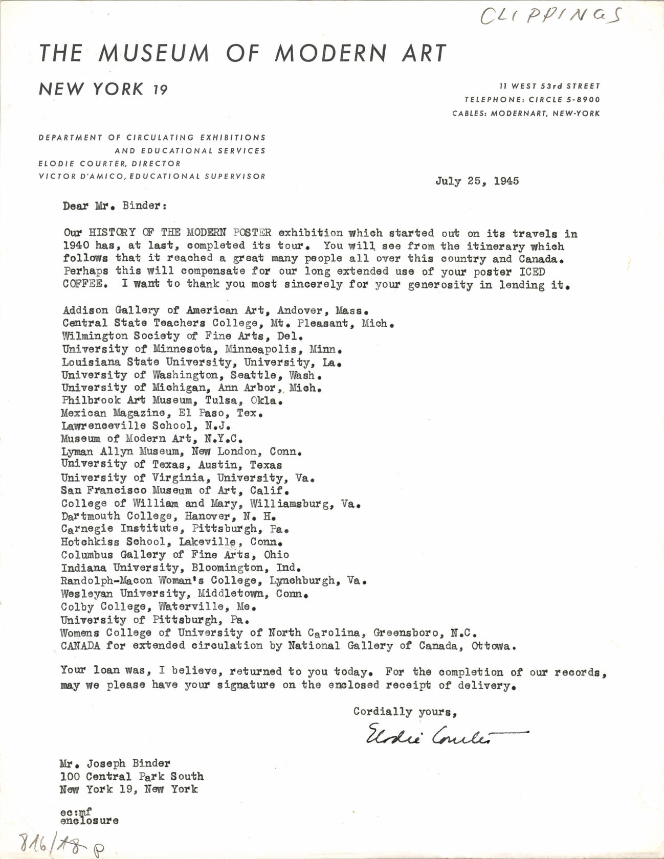 MAK, Legat Carla und Joseph Binder