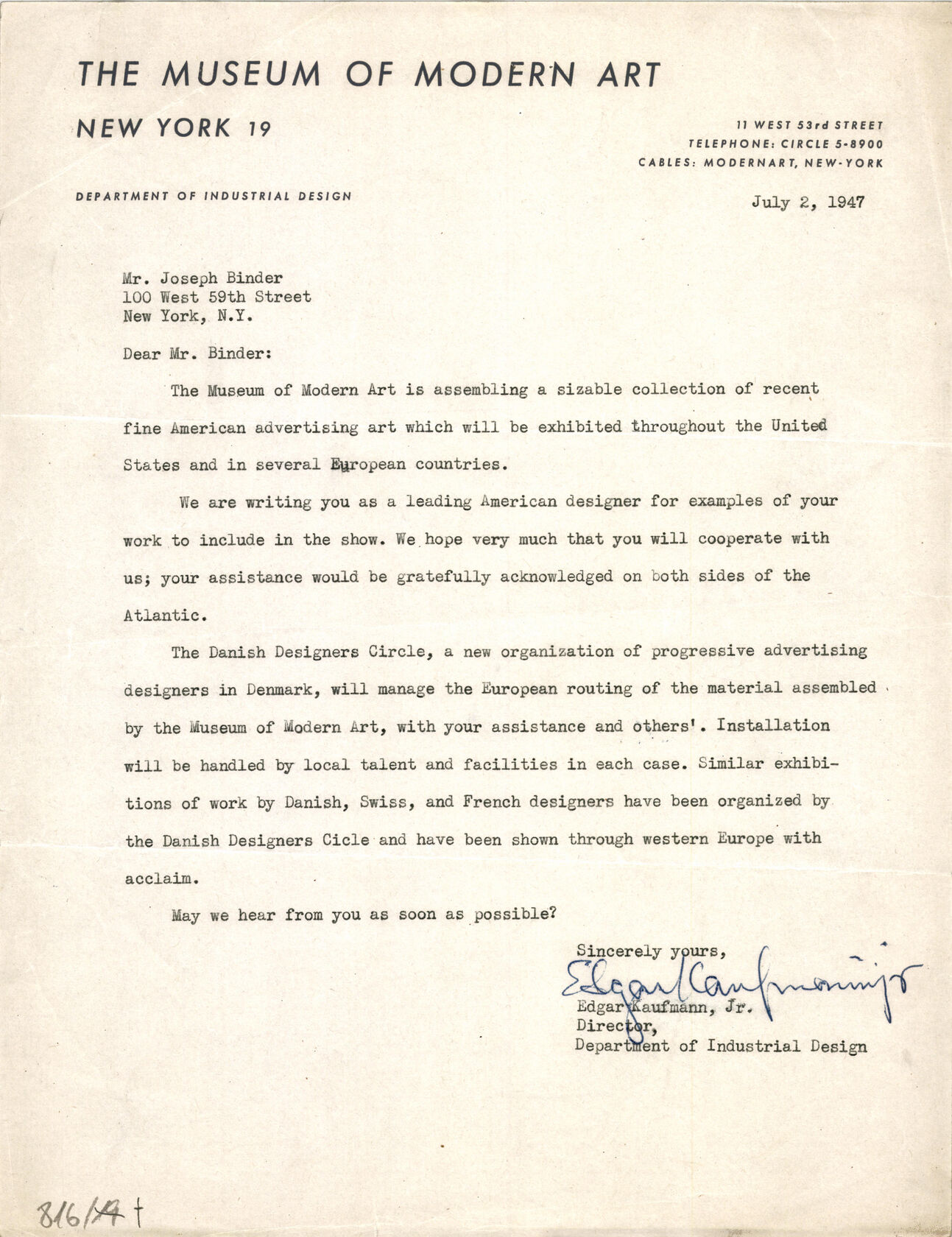 MAK, Legat Carla und Joseph Binder