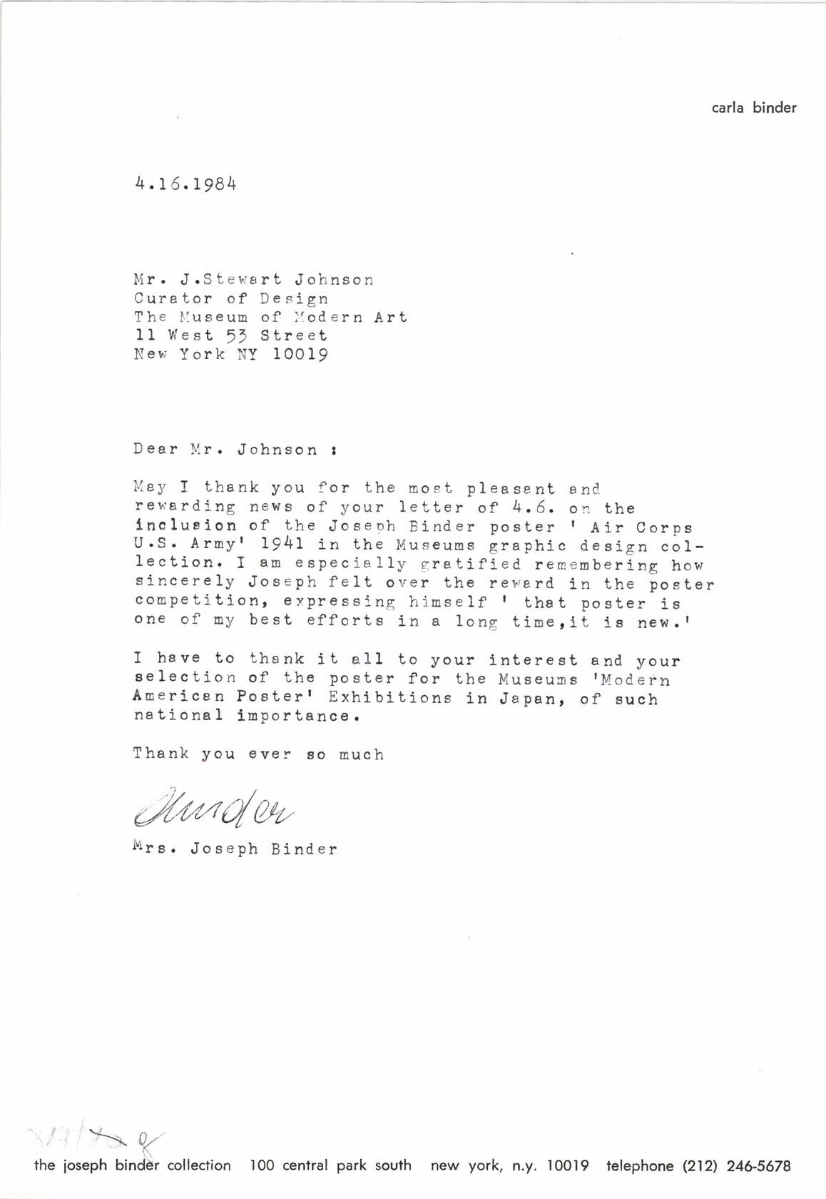 MAK, Legat Carla und Joseph Binder