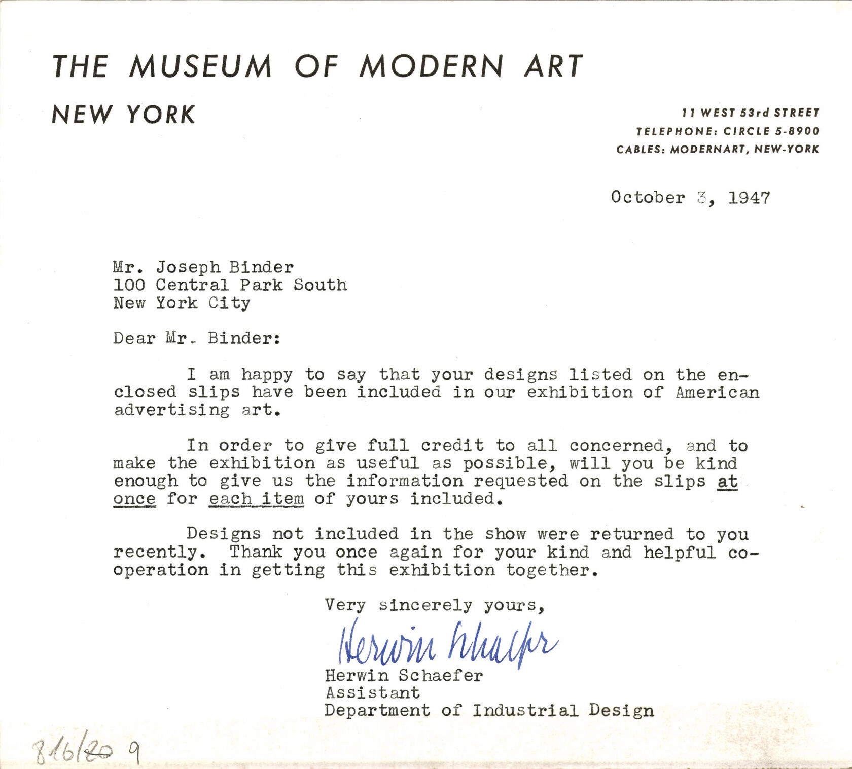 MAK, Legat Carla und Joseph Binder