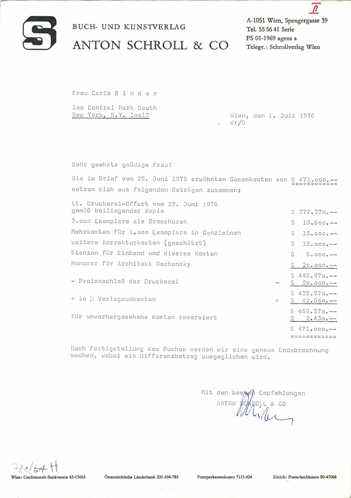MAK, Legat Carla und Joseph Binder