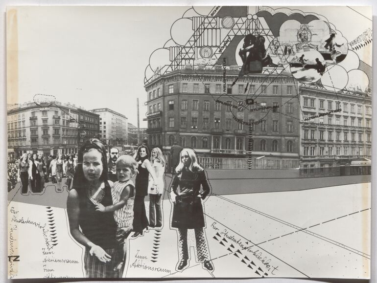 Fotografie einer Collage zum Projekt "Karl 365 - Ein Umweltspiel"